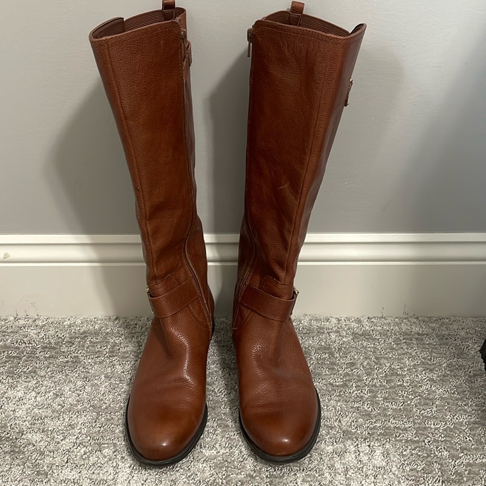 Naturalizer Women’s Jillian High Shaft Knee Boots, Sz 9